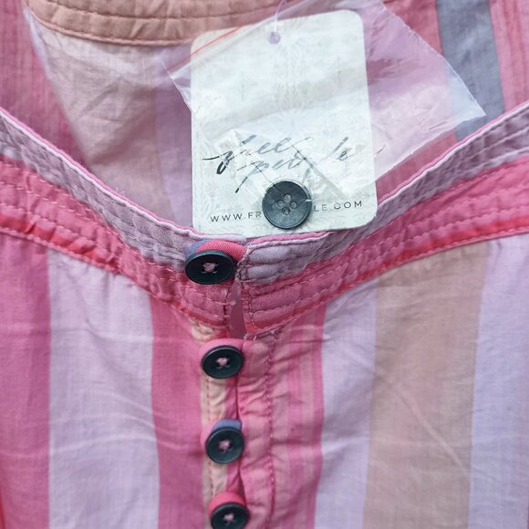 NWT Free People Primavera Stripe Midi Dress Size L & M - Picture 10 of 10